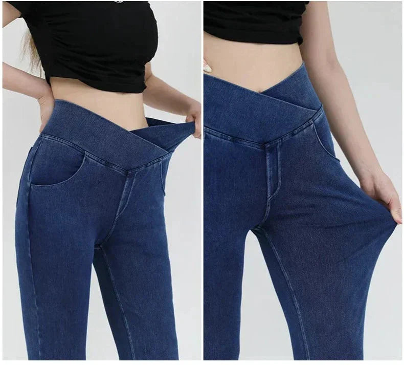 Tilde Caron Comfort™ Rozciągliwe legginsy dżinsowe