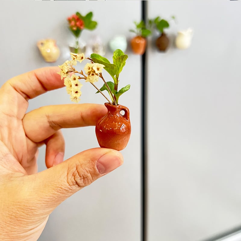 TinyBloom™ Śliczne magnetyczne wazony