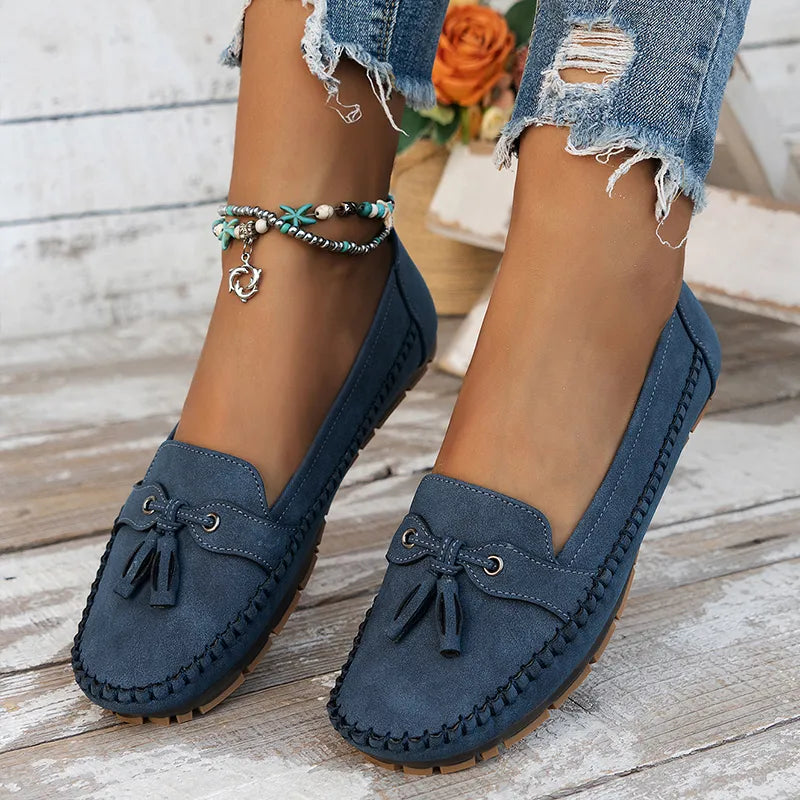Zoe Garofano™ Wygodne damskie loafersy w stylu vintage