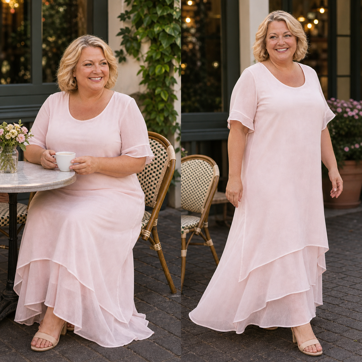 Antonia Lucania™ Zwiewna sukienka maxi na lato z beztroską elegancją