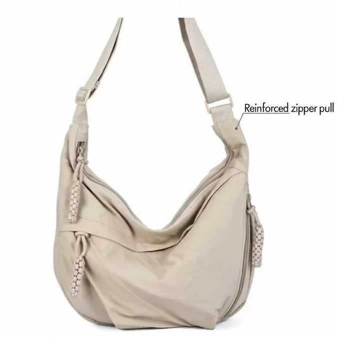 CompactCarry Pro™ minimalistyczna nylonowa torba crossbody