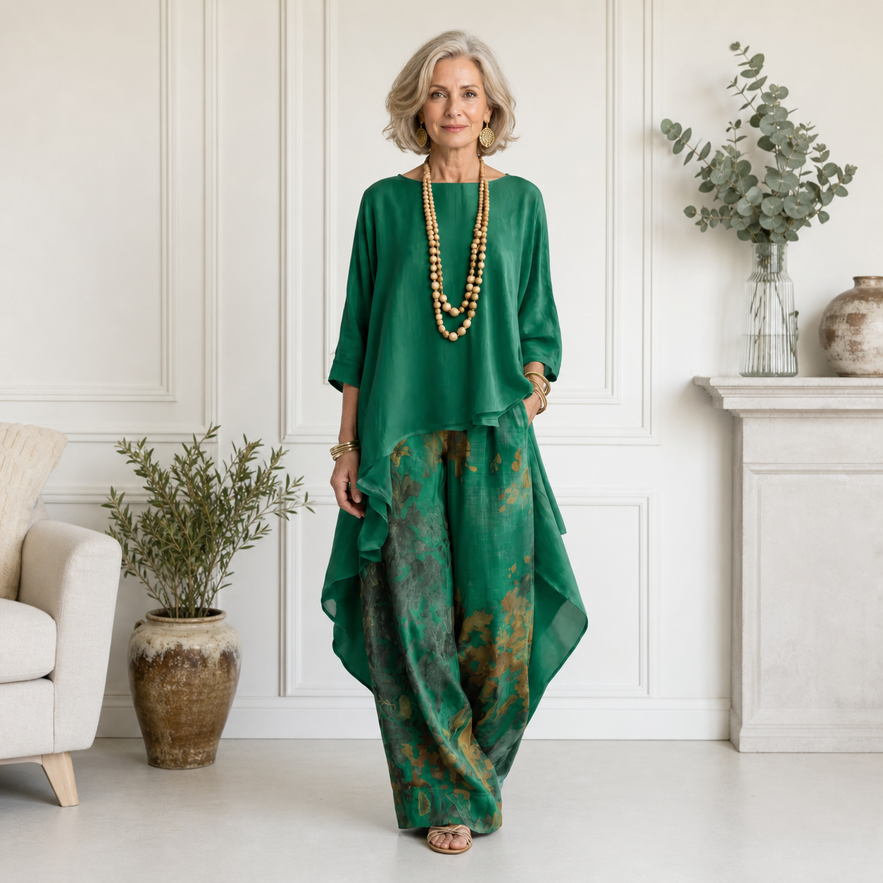 Barbara Girardi™ Elegancki zestaw w kwiaty na wyjątkowe okazje