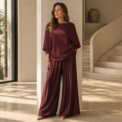 Benedetta Barchetti™ Zwiewny dwuczęściowy komplet w stylu swobodnej elegancji