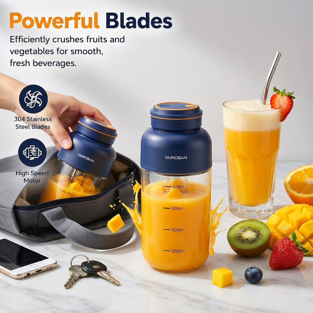 BlendGo Pro™ Przenośny blender do koktajli i smoothie z myślą o zdrowym stylu życia