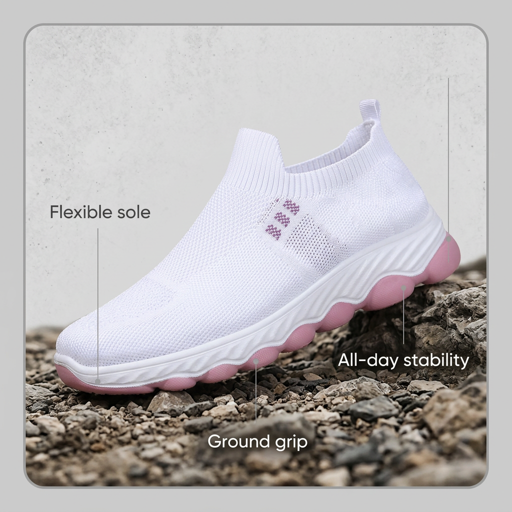 BreezeStep Prime™ Oddychające buty dla komfortowego noszenia na co dzień