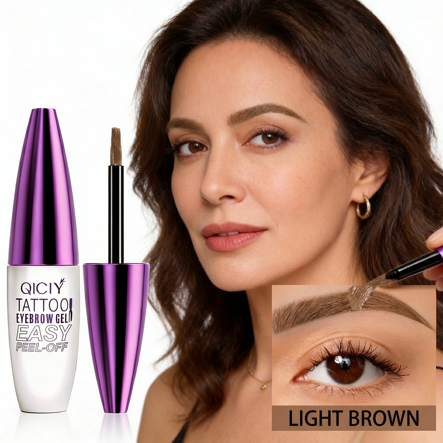 BrowPeel Pro™ Długotrwały tint do brwi z efektem peel-off