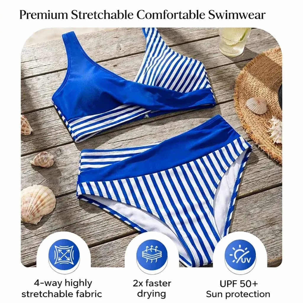 Colorvine™ Bikini color block dla kobiet, które lubią czuć się pewnie