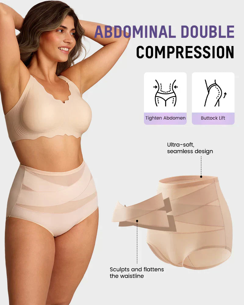 CurvHold Pro+™ Wyszczuplające majtki modelujące z wysokim stanem