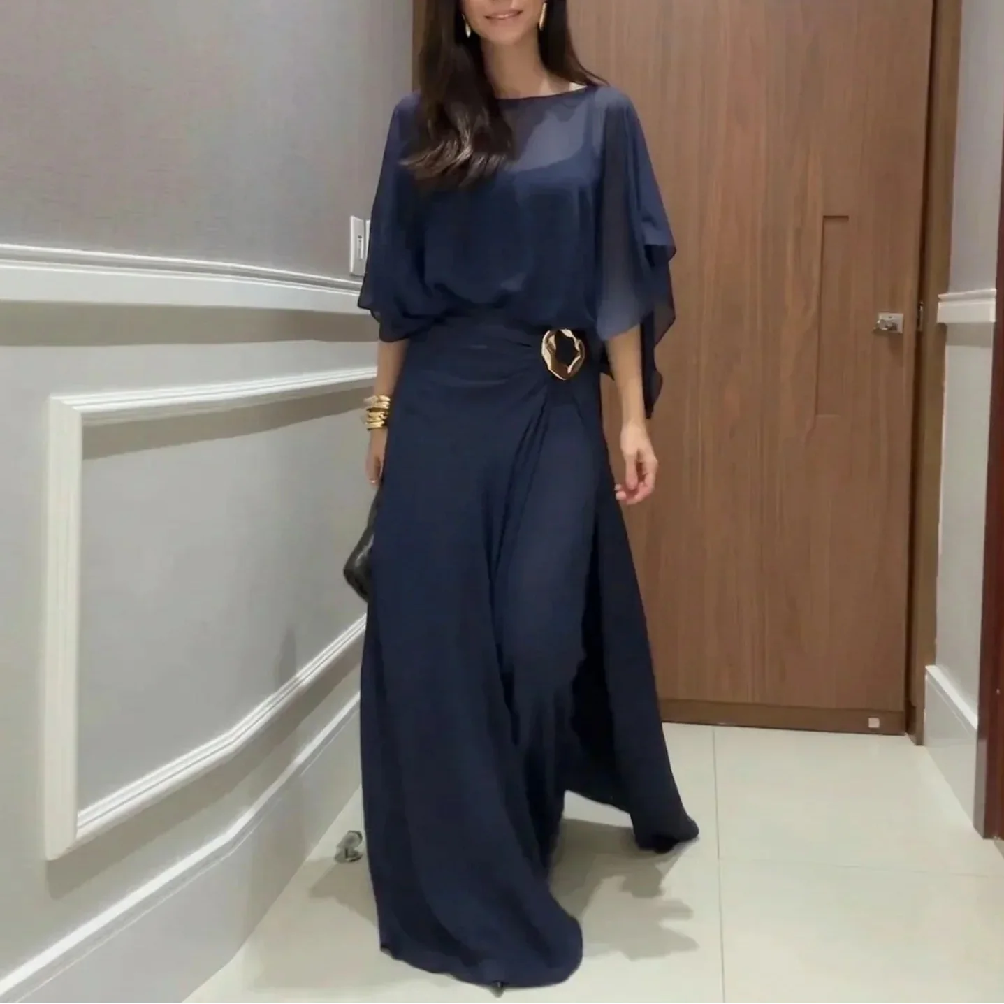 Delia Squillace™ Dwuczęściowy komplet damski dla swobodnej elegancji