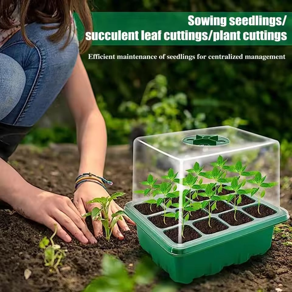 PlantPod™ Mini szklarnia do rozsady z regulacją wilgotności (12 otworów)
