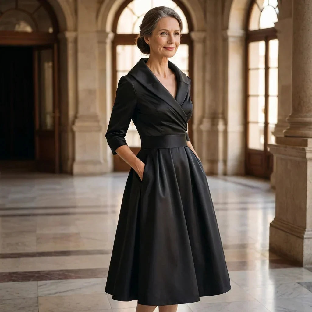 Federica Bassetti™ Klasyczna sukienka dla codziennej elegancji