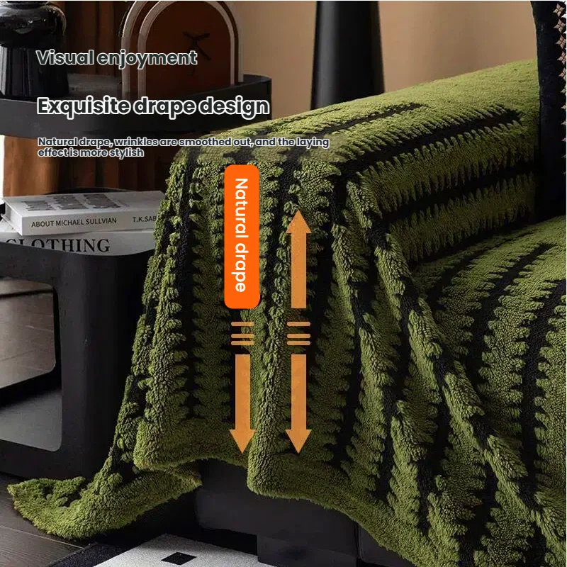 GripPlush™ miękki pokrowiec na sofę z antypoślizgowym uchwytem