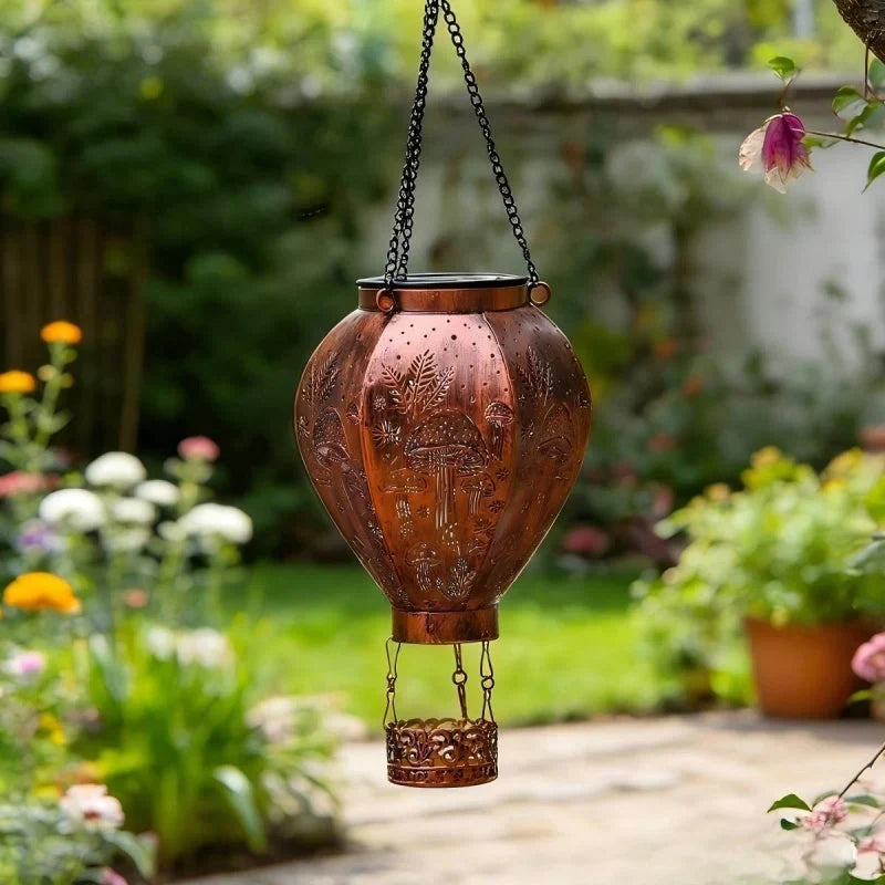 Lumiella™ Solarna wisząca latarnia balonowa do ogrodu na magiczne wieczory