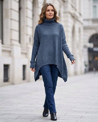 Nadia Antinori™ Miękki sweter z golfem dla przytulnej elegancji