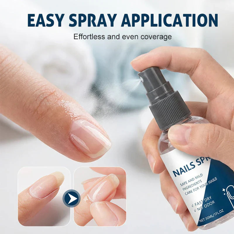 NourishNails™ Odżywczy spray regenerujący dla gładkich i zdrowych paznokci