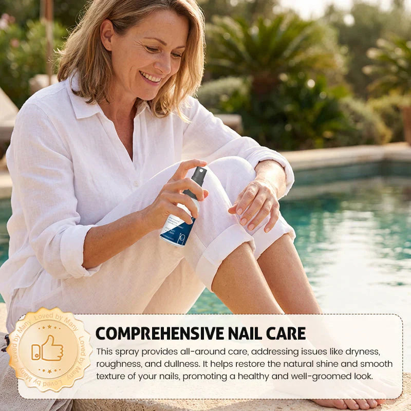NourishNails™ Odżywczy spray regenerujący dla gładkich i zdrowych paznokci