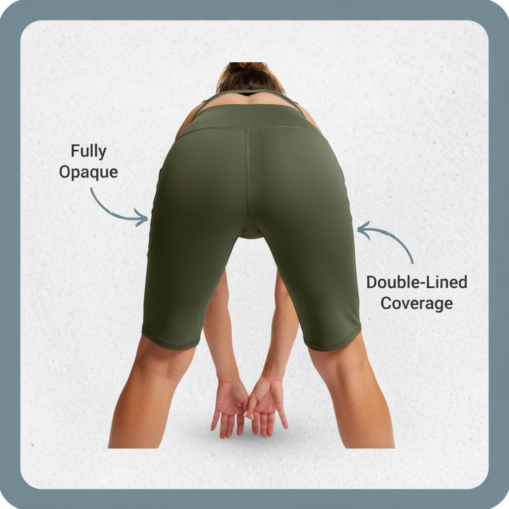 Pocketta™ Szorty do jogi high-waist z kieszeniami