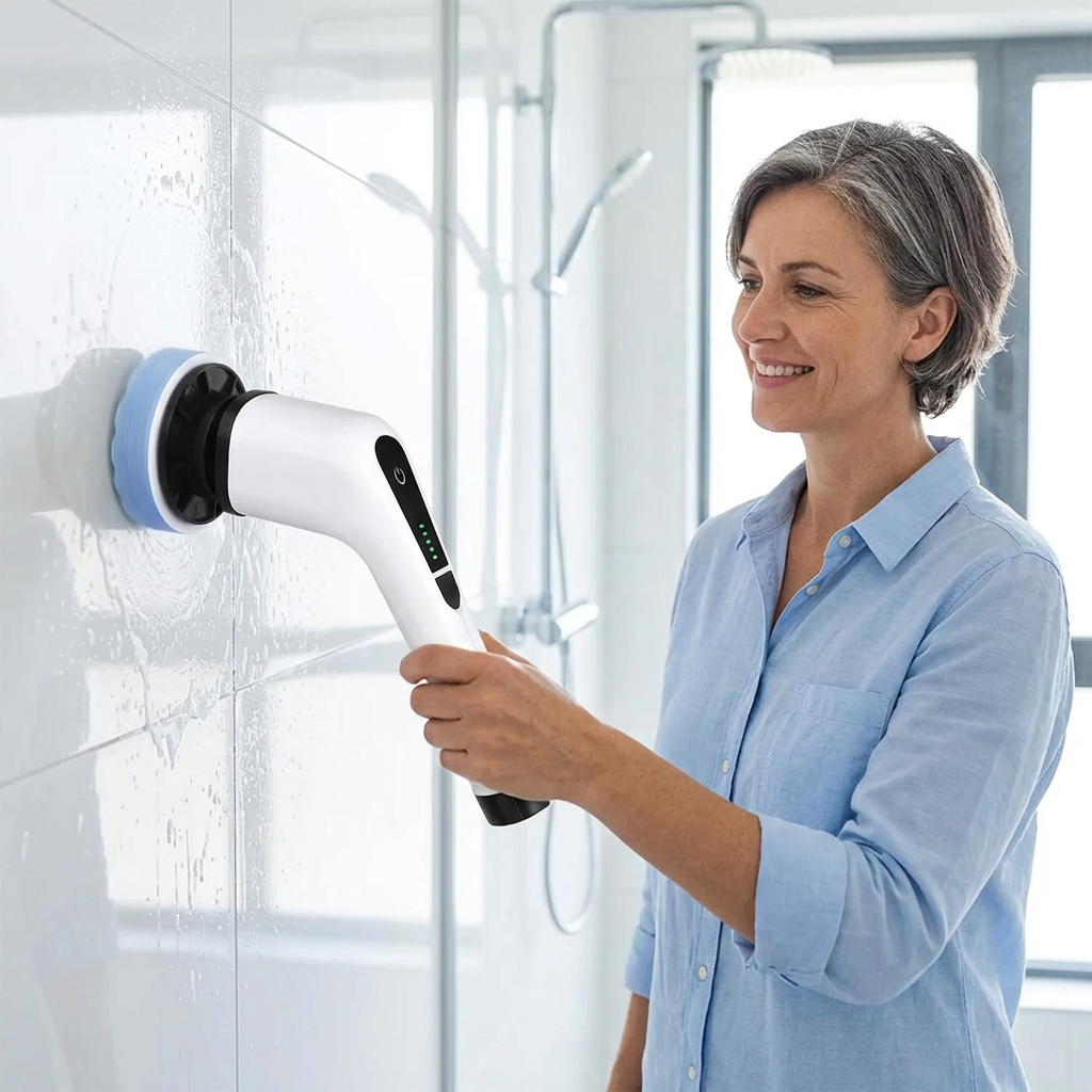 ScrubTech Pro™ Elektryczna szczotka szorujaca dla szybkiego i łatwego czyszczenia bez wysiłku