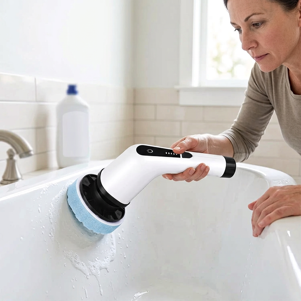 ScrubTech Pro™ Elektryczna szczotka szorujaca dla szybkiego i łatwego czyszczenia bez wysiłku