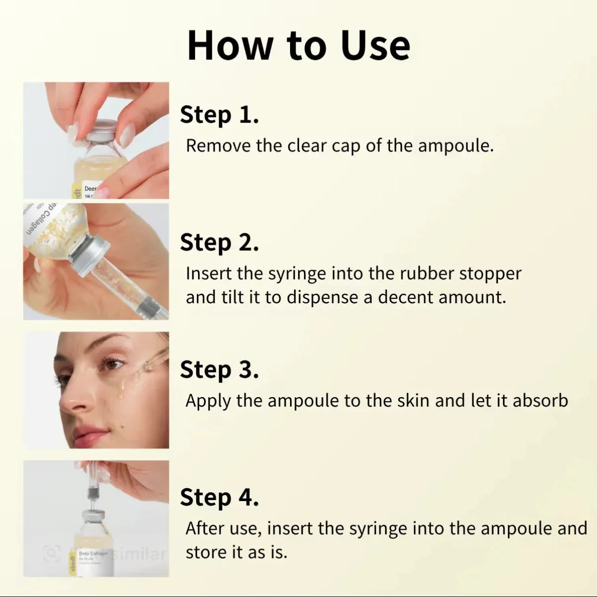 Silkara Silk Lifting Peptide Ampoule - product bottle with box packaging