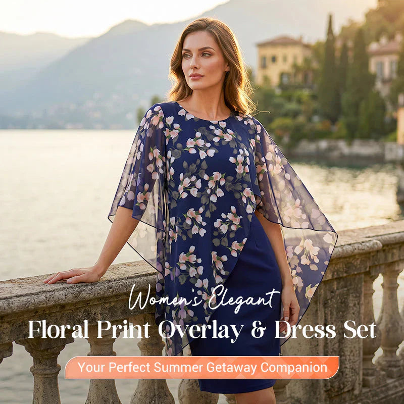 Silvana Silvana Ferraro Matching Floral Outfit - main front view of the floral two-piece set