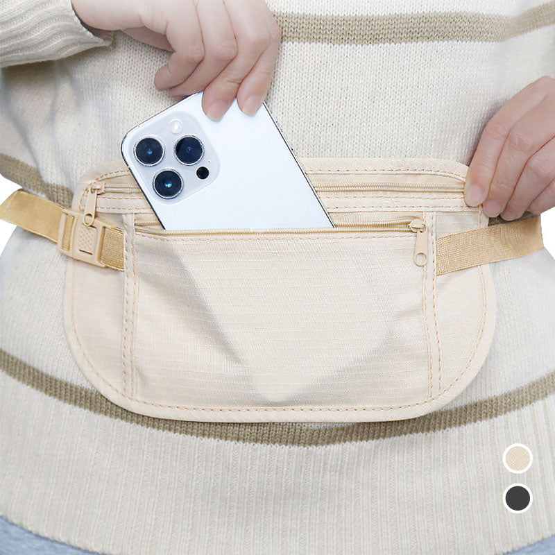 StashGuard Anti-Theft Travel Money Belt with RFID Blocking - main product view