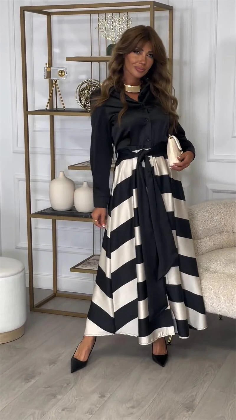 Wanda Cutino™ Wanda Cutino™ Elegant Autumn Dress Day to Evening - content image 31