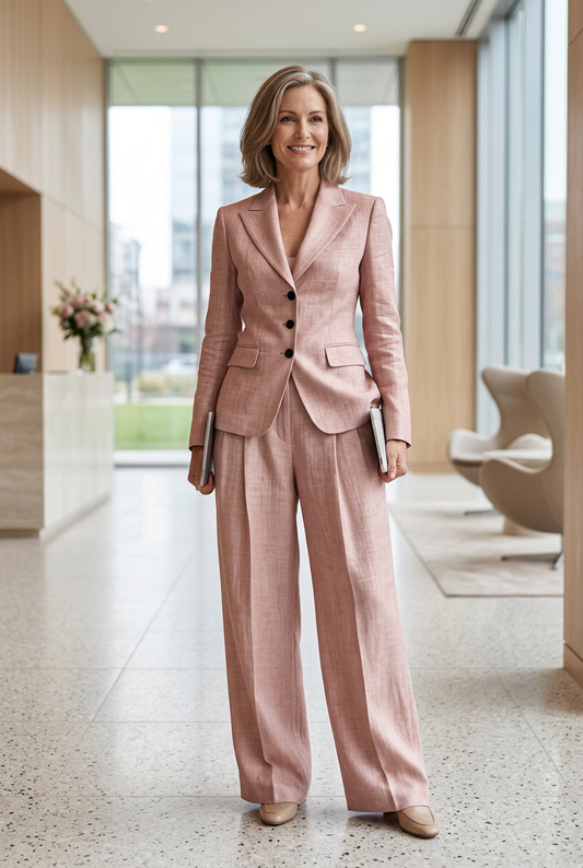 Zaira Bonacolsi™ Kompletny zestaw damski garniturowy na eleganckie dni w pracy
