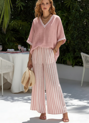 Zaira Serafini™ Elegancki damski komplet ubrań